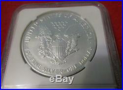 1993 NGC MS70 Uncirculated American Silver Eagle Dollar ASE #MF