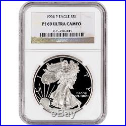 1994-P American Silver Eagle Proof NGC PF69 UCAM