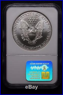 1995 American Silver Eagle Coin NGC MS70 GradeTough