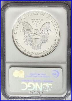 1995 Silver Eagle Ngc Ms70 Classic Brown Label