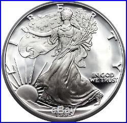 1995-W American Eagle Silver Dollar, PCGS PR 70 DCAM RARE THE KING OF EAGLES