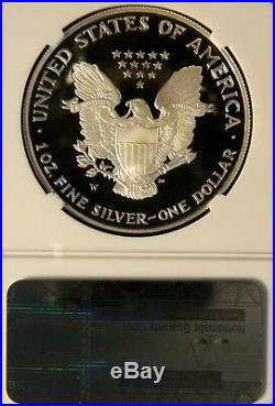 1995 W Proof Silver Eagle, Ngc Pf 69 Ultra Cameo