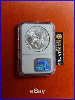 1996 American Silver Eagle Ngc Ms70 Top Pop. Light Spotting, Priced Generously