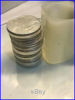 1996 American Silver Eagle Nice Roll Lot of 20 Coins Mint Tube 1oz each Key Date