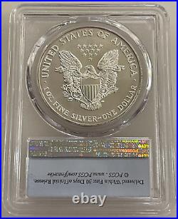 1997 $1 Silver Eagle PCGS MS70 First Strike Pop 29 only