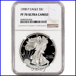 1998-P American Silver Eagle Proof NGC PF70 UCAM