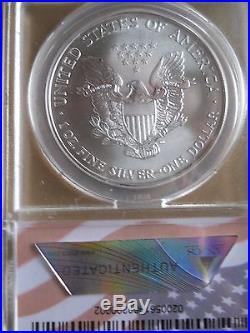 1998 Silver Eagle Ms 70 Real Beauty Rare Coin