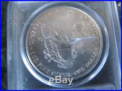 1999 Pcgs Gem Bu Lady Liberty Silver Eagle Dollar 1 Oz Very Very Very Rare