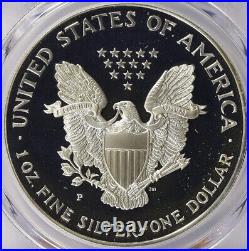 1999-P American Silver Eagle PCGS Proof-70 Deep Cameo