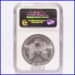 1999 Silver American Eagle Dollar NGC MS69