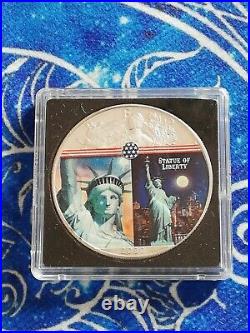 1$ Coin/Silver Eagle Statue of Liberty /2020/1 oz coin with box