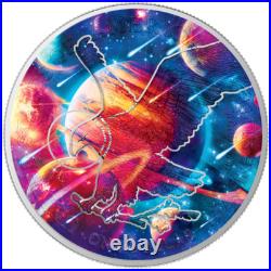 1 $ Dollar Glowing Galaxy Edition V American Silver Eagle USA 1 Oz Silver 2023 1 $ Dollar Glowing Galaxy Edition V American Silver Eagle USA 1 Oz Silver 2023