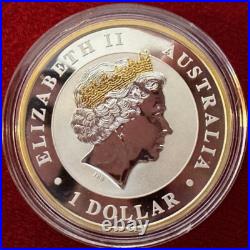 1 Troy OZ. 9999 Silver 2015 Australian Wedge-Tailed Eagle with 24K Gilding by SFS 1 Troy OZ. 9999 Silver 2015 Australian Wedge-Tailed Eagle with 24K Gilding by SFS