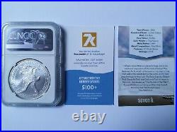 1 oz American Silver Eagle Coin Missouri State Label ASE MS70 2022
