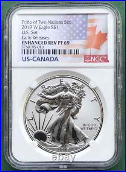 1oz Silver, 2019-W US Eagle, Enhanced, Reversed, NGC PF-69, early release. POTN 1oz Silver, 2019-W US Eagle, Enhanced, Reversed, NGC PF-69, early release. POTN