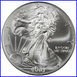 2000 D American Silver Eagle Dollar-MS69 PCGS Millennium Dollar-Pop 29