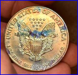 2000 Monster Toned 1 OZ American Silver Eagle