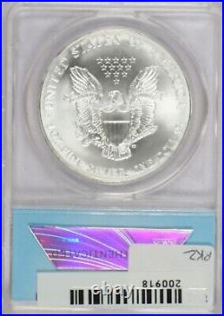 2000 Silver Eagle $1 ANACS MS70. Far below bid