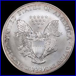 2000 Silver Eagle $1 Dollar PCGS Graded MS 67
