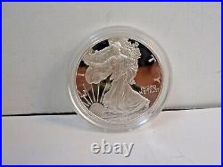 2001W American Eagle Proof Silver Dollar