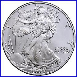 2001 1 Troy Oz. 999 American Silver Eagle (Roll of 20 Coins) SKU26718