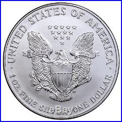 2001 1 Troy Oz. 999 American Silver Eagle (Roll of 20 Coins) SKU26718