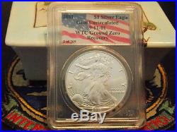 2001 Gold & Silver Eagle 1 of 269 Complete Set PCGS WTC World Trade Center 911