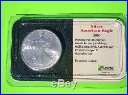 2001 Silver American Eagle $1 Littleton Coin Co. Uncirculated MIB STUNNING