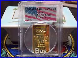 2001 Silver Eagle & Swiss Gold 1 of 426 complete set WTC World Trade Center 911