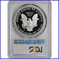 2001-W American Silver Eagle Proof PCGS PR70 DCAM
