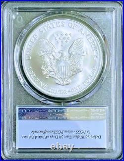2002 SILVER EAGLE Coin $1 PCGS Grade MS69 FIRST STRIKE Low # of Pop Higher