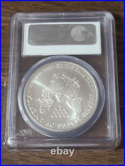 2006 $1 American Silver Eagle Pcgs Ms70 Classic Blue Label 2006 $1 American Silver Eagle Pcgs Ms70 Classic Blue Label