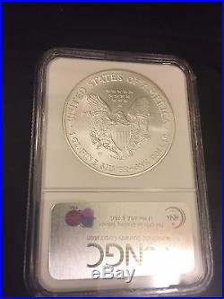 2006 20TH ANNIVERSARY SILVER EAGLE 3 COIN SET NGC PF70, MS70, REV PF70 With BOX