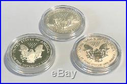 2006 American Eagle 20th Anniversary Silver Coin Set, Box & COA