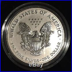 2006 American Silver Eagle 20th Anniversary 3-Coin Set, Semi-Key, Beautiful