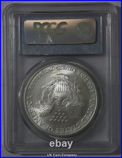 2006 Silver Eagle Dollar United States Pcgs Graded Ms69 Coin