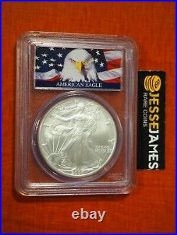 2006 W Burnished Silver Eagle Pcgs Ms70 From The 20th Anniversary Set