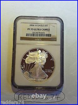 2006-W LIBERTY EAGLE $1 ONE DOLLAR SILVER PROOF 1oz COIN NGC PF70 ULTRA CAMEO