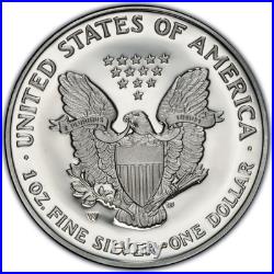 2007 1oz American Silver Eagle Bullion Coin. Airtites Capsule
