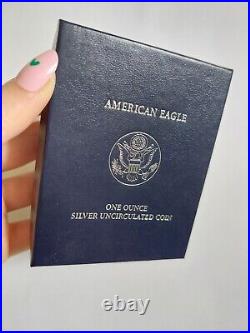 2007 American Silver Eagle Dollar Coin with Box + COA- US Mint