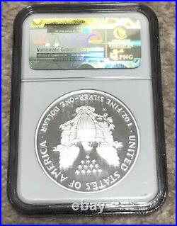 2007-W LIBERTY EAGLE $1 ONE DOLLAR SILVER PROOF 1oz COIN NGC PF70 ULTRA CAMEO