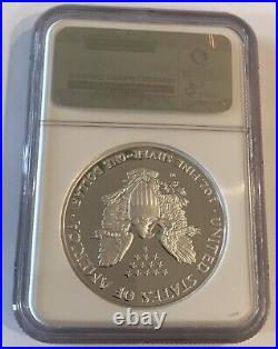 2007-W LIBERTY EAGLE $1 ONE DOLLAR SILVER PROOF 1oz COIN NGC PF70 ULTRA CAMEO