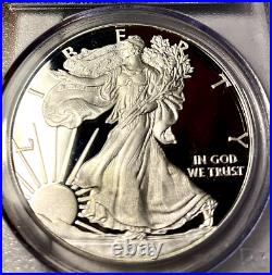 2008 Silver Eagle W PCGS PR 70 DEEP CAMEO First Strike! (PCGS 12704789)