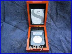 2008-W Reverse of 2007 $1 1 oz. Silver Eagle PCGS MS69 First Strike-Display Box