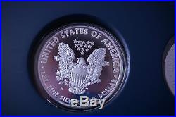 2011-American Eagle 25TH Anniversary Silver (5) Coin Set