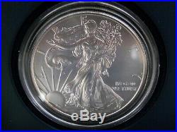 2011 American Silver Eagle 25th Anniversary 5-Coin Set With All OGP Free Shipping