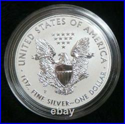 2011 American Silver Eagle 25th Anniversary Set 5 Coins Original Packaging