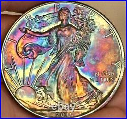 2011 Monster Toned 1 OZ American Silver Eagle