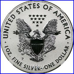 2011-P 25th Anniversary Silver Eagle Dollar $1 Reverse Proof PF 70 NGC