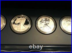 2011 Silver Eagle 25th Anniversary 5 Proof Coin Set